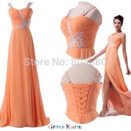    Fashion Celebrity Dresses Chiffon prom Dress Women's Party Dresses Long Evening Gown CL6045