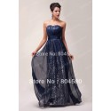   Womens Ladies A-Line Off Shoulder Sequins Evening dresses Sexy Long Dresses costume Party Formal Prom Gown CL6005