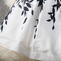 Elegant Jewel Neck Sleeveless Lace Splicing Sprint Print Dress For Women