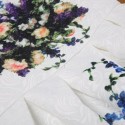 Vintage Scoop Collar Sleeveless Floral Print Women's Dress