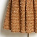 Vintage Sleeveless Jewel Neck Solid Color Dress For Women