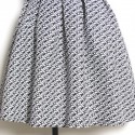 Vintage Jewel Neck Sleeveless Houndstooth Dress For Women