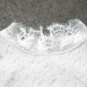 Vintage Ruff Collar Sleeveless Spliced Printed Women's Dress