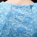 Vintage Square Neck Jacquard Sleeveless Dress For Women