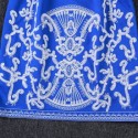 Vintage V-Neck Embroidered 3/4 Sleeves Dress For Women