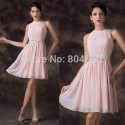 2 Styles Sexy Knee Length Ruched Casual Party Homecoming dress Short Evening Gown Slim Chiffon Prom dresses   CL62212