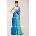  Hot Grace Karin  Colorful Chiffon Celebrity Dresses Long Prom Party Gown Formal Evening dress Stock CL6069