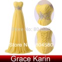    Grace Karin Strapless Chiffon Celebrity Dress Floor-Length Long Prom Gown Evening Dresses CL6002