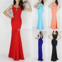  Spring  Fashion Women Sexy Floor Length Party Bodycon Bandage Dress Celebrity Dresses Formal Evening Prom Gown CL6097