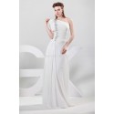  Stock One shoulder White Chiffon Celebrity Dress Formal prom Gown Long Evening party Dresses CL6085 (AL12)