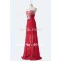  Hot Fashion Strapless Long design Chiffon Evening Dresses Fashion Dinner Party gown Formal Prom dress women CL6001