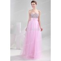    Sexy Strapless Sweetheart Floor Length Beaded High School Party Gown Long Prom Ball Evening Dress CL4011