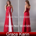    Strapless Floor Length Print Celebrity Dresses Sexy Red Carpet dress Long Evening Party Gown CL3132