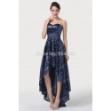   Fancy Asymmetrical Short Front Long Back Women Vintage Pageant Prom Dresses Sleeveless Formal Evening Gown dress CL6240
