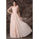   One Shoulder Floor Length Formal Chiffon evening dresses Women Long Prom Party Gown casual dress	CL6194