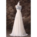   Grace Karin Spaghetti Strap Chiffon Celebrity Dress Floor-Length Long Evening Prom Dresses Formal  CL6263