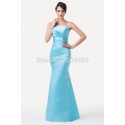  Grace Karin Fashion Women Strapless Sheath Bandage dress Formal Party Gown Long Evening Prom dresses Casual Blue CL6268