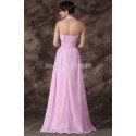 Sexy  Halter Deep V Neck Chiffon Prom Dresses Beaded Crystals Applique Floor Length Evening Gowns Lace up back CL6239