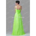  Sexy Women One Shoulder Floor Length Fluorescent Green Ball Night Prom Gown Beach Party dresses Long Evening dress CL6237