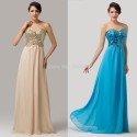 2015 New A line Floor Length Sleeveless sequined Formal Evening dress Long Prom Party Gown Plus Size Homecoming dresses 6146 