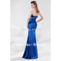 Actual Images Grace Karin Strapless Sleeveless Floor Length Fashion Evening Party dresses Long Mermaid Prom Dress  CL4467
