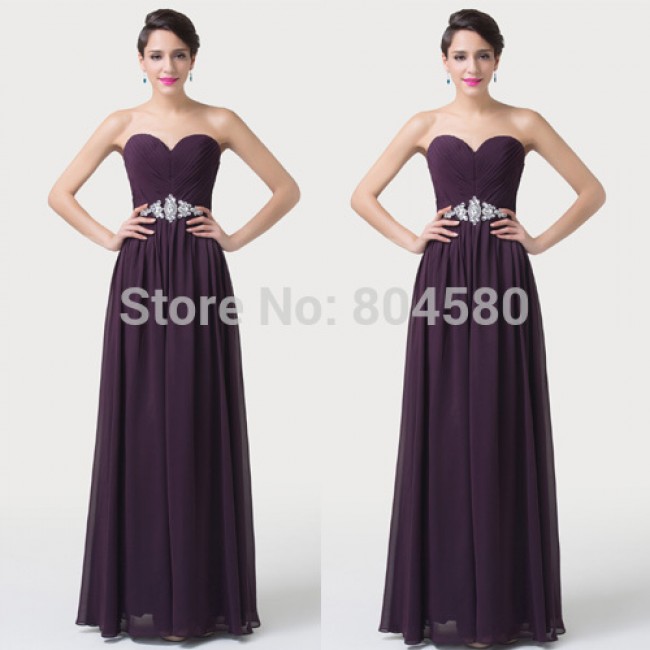 Beautiful Autumn Sexy Women Strapless Plus Size Long Design Formal Evening dress Beach Party Gown Fashion Prom Dresses CL6190