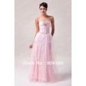 Best Selling Grace Karin Stock Strapless Tulle Celebrity Ball Gown Long evening dresses Formal Prom Gowns CL6042