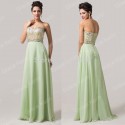 Cheap Grace Karin Brand  Rhinestones Evening Gown Crystal Beaded Formal Prom dress Women Long Party dresses  CL6122
