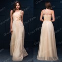 Classy Grace Karin One Shoulder Sexy Party Evening Dress in Stock Chiffon Backless Long Maxi Prom Dresses for Celebrity  C4466