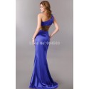Elegant  Women Summer Floor Length One Shoulder Maxi Evening Prom Party dress Long Celebrity inspired dresses CL2020