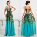 Elegant Floor length Women Summer Beach Ball Evening dress Long Maxi Party Gown Formal dresses for Special occasion CL7546