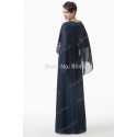Fashion Women Clothing A Line Long Sleeve Chiffon Party Dress Maxi Mother of the Bride dresses Formal Gowns CL6210