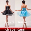 Grace Karin Fashion Ladies Knee Length Cocktail Party Dresses School prom Gown Short Homecoming Dress CL6054