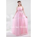 Grace Karin Stock Cheap Strapless Chiffon Evening Dress Long Design Formal Occasion Women Prom party Gown CL4423