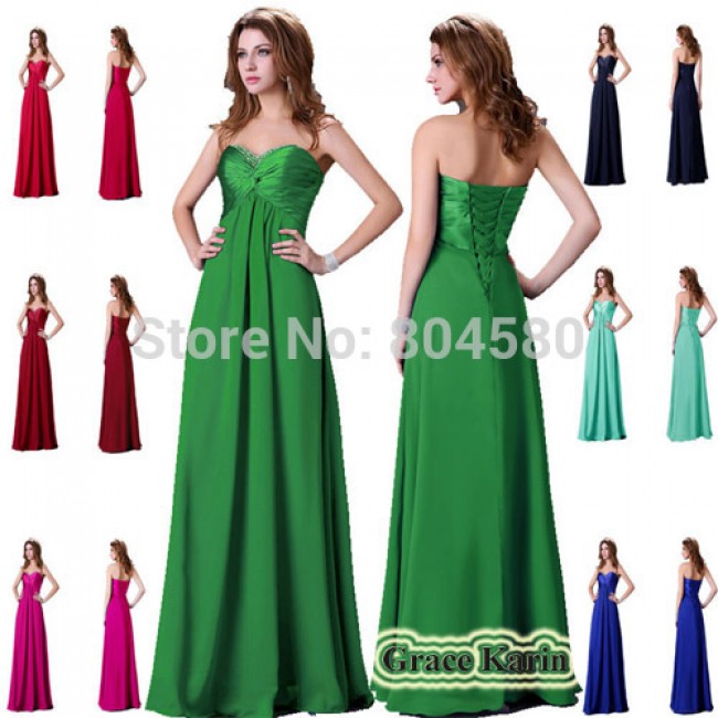Strapless Beading Sexy Royal Blue Prom Party Evening dress 8 Sizes CL4101