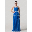Sleeveless Backless Chiffon Red Carpet Celebrity inspired dresses Formal Prom Gown Long Evening dress CL6115 (AL12)