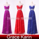 Strapless Sweetheart Floor Length Chiffon Prom Gown fashion Celebrity dress Long Dresses Evening Party Ball CL6003
