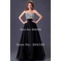  Fashion Beaded Long Prom Gown Dinner Party dresses Formal Evening Dress 8 Sizes CL3107