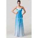 Fashion Strapless FloorLength Colorful Chiffon Sexy Sleeveless  Long Prom Party Gown Formal Evening dress CL6173