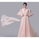 Grace Karin A Line Half Regular Sleeve Dance Ball Prom dress Long Party dresses Pink Formal Evening Gown CL6271