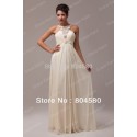 Grace Karin  Stock Halter Cheap Design Long Prom Party Gown Chiffon Women Evening Dress    Formal Gowns CL6009
