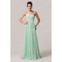 Grace Karin Strapless Floor-length Fashion Women Green Long evening party dresses Formal maxi prom Gown frozen dress CL6107