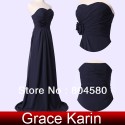 High Quality Grace karin Off Shoulder Sweetheart Chiffon Bridal gowns Flower Evening Dress Prom Night Dress CL3442