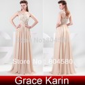 Hot selling Grace Karin fashion Chiffon Full Length Celebrity Party  Evening Prom Dresses  8 Size US 2~16 CL4473