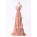 Latest DesignsGrace karin Long Chiffon Cheap Evening Dress  Formal Prom dresses Lace-up Back Evening gown CL6010