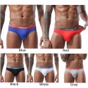 Men briefs Sexy Low Waist Elastic underwear Double-layer U Convex underpants male Large Bulge Pouch Briefs