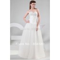  Arrive Sexy Strapless Tulle Bridal Bride Wedding dress Ball Gown Long Party Dresses CL4449