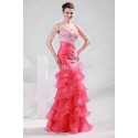 Retail GraceKarin Organza Strapless Mermaid Evening dresses Long Party Gown Formal Prom dress Ruffles Dance Celebrity Gowns 6073
