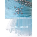   Short Women Strapless Women Prom gown Blue White Pink Black Cocktail Party Dresses CL4503