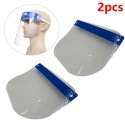 2PCS Double-sided Transparent Anti-fog Face Shield Protective Film Tool Fashion Women/men Bucket Hats